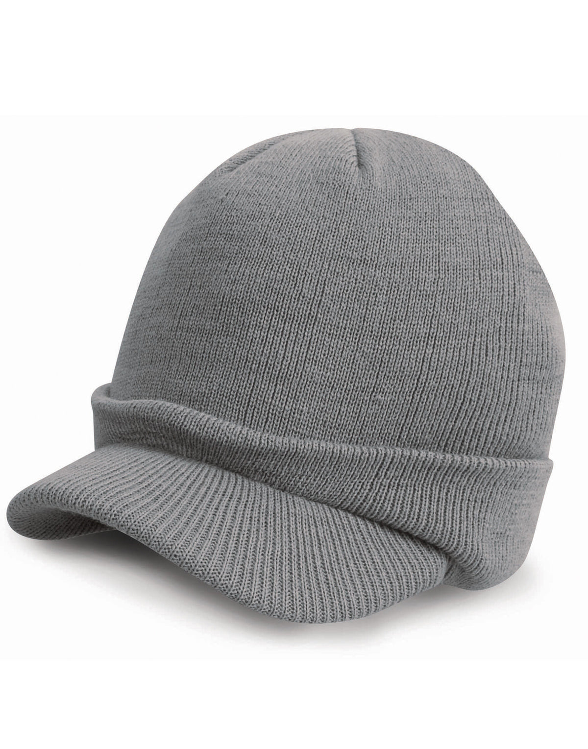 Result Winter Essentials RC60 Result Winter Esco Army Knitted Hat - Cool Grey