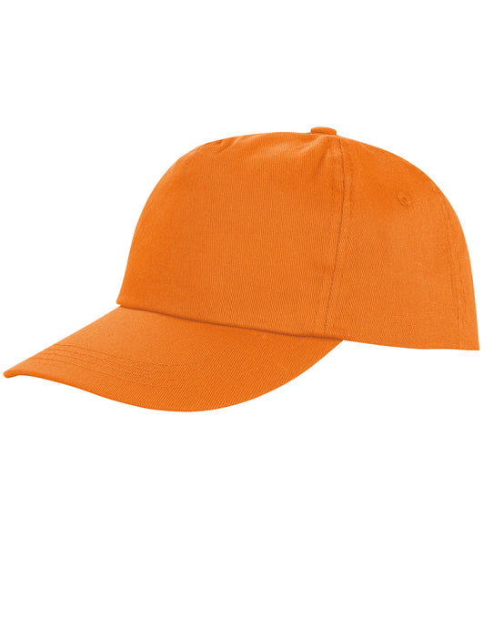 Result Core RC80X Houston 5 Panel Printers Cap - Orange
