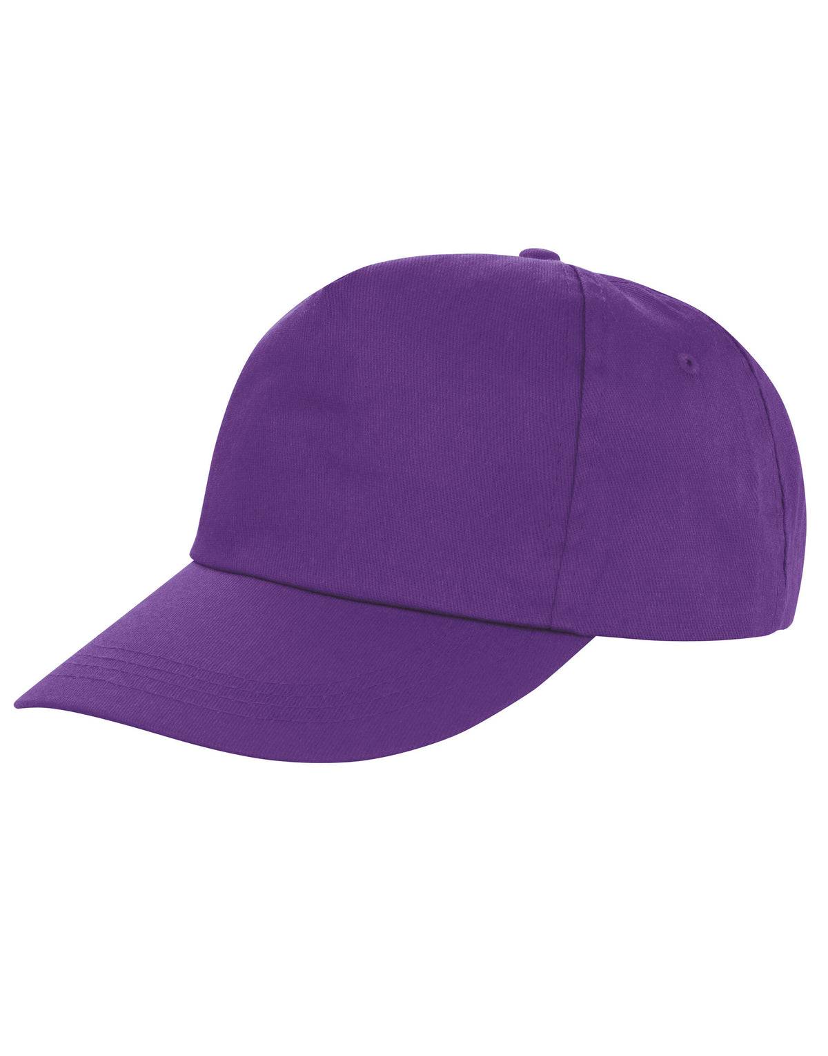Result Core RC80X Houston 5 Panel Printers Cap - Purple