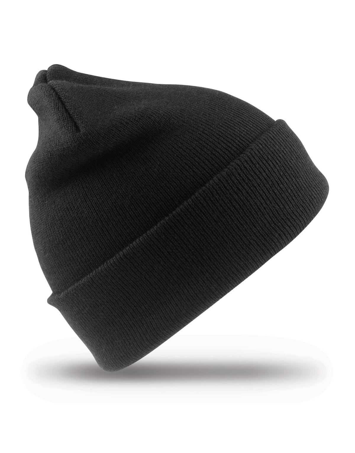 Result Recycled RC929X Woolly Ski Hat - Black