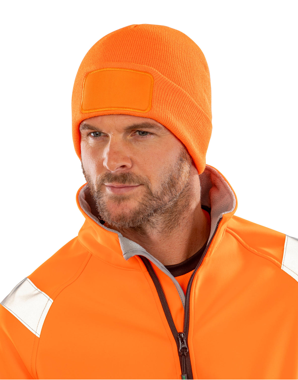 Result Recycled RC934X Result Rcycled Thinsulate Printer Beanie - Fluorescent Orange