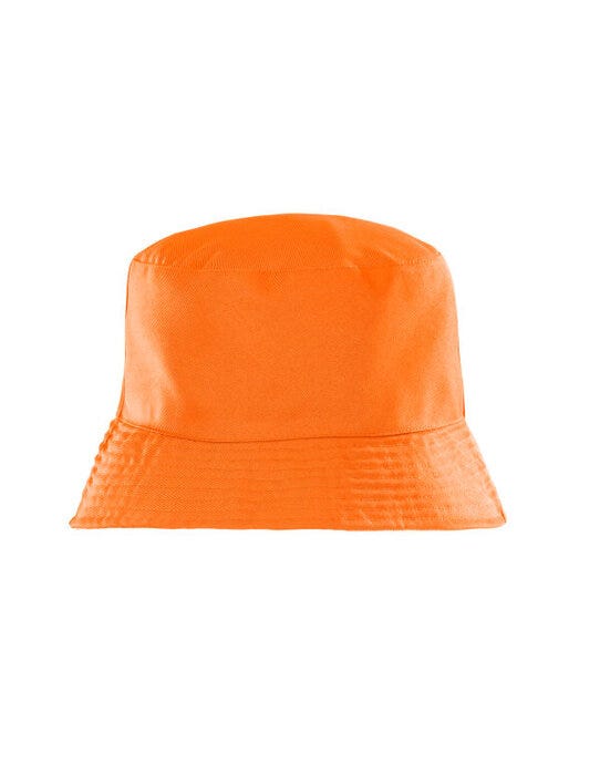 Result Recycled RC985X Reversible Bucket Hat - Orange/White