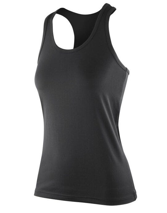 Spiro Impact S281F Softex Fitness Top - Black