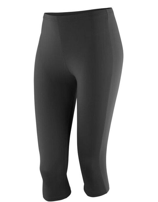Spiro Impact S284F Softex Capri Pants - Black