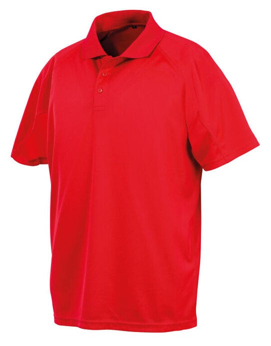 Spiro Impact S288X Performance Aircool Polo - Red