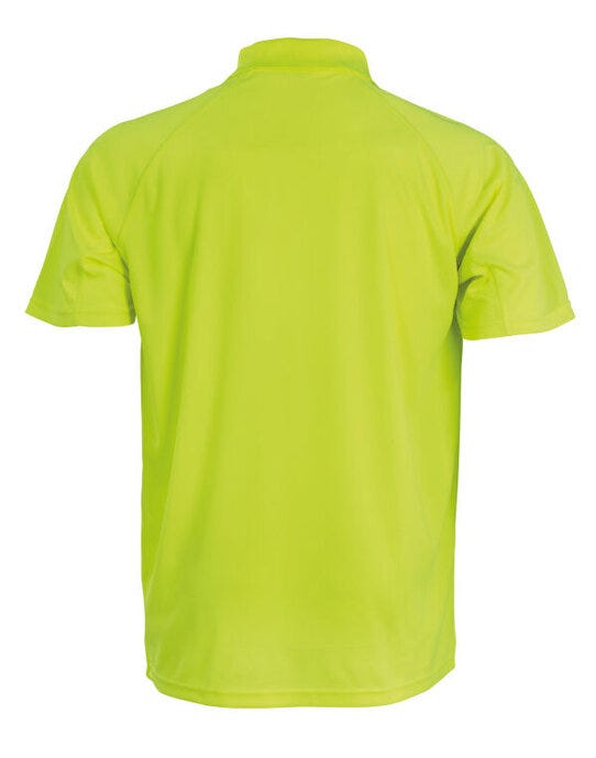 Spiro Impact S288X Performance Aircool Polo - Flo Yellow