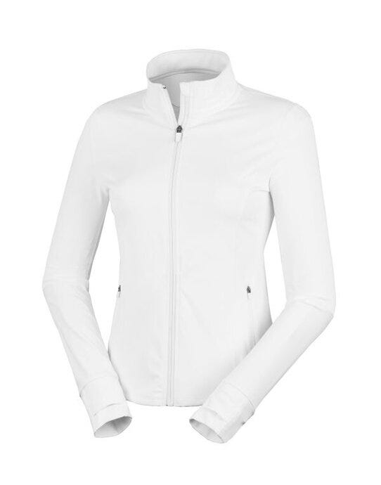 Spiro S798F Recycled Ladies Fitness Jacket - White