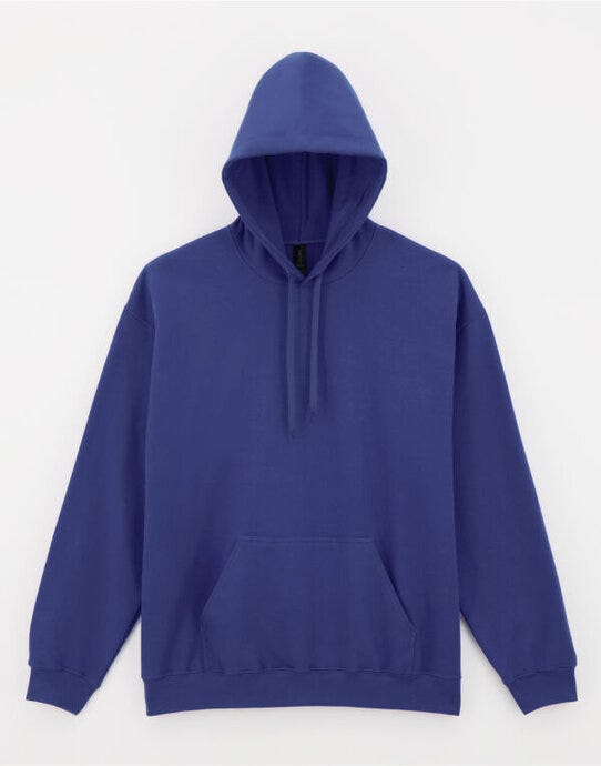 Gildan SF500 Softstyle Midw Fleece Adult Hoody - Cobalt Blue