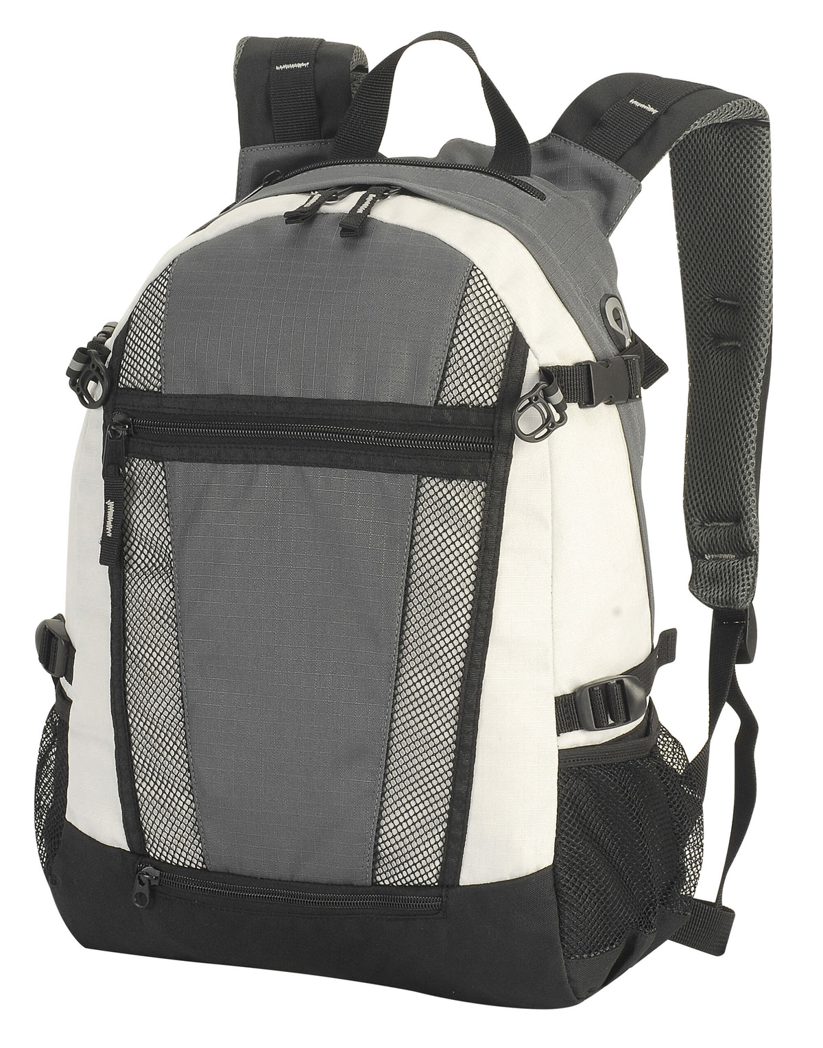 Shugon SH1295 Indiana Sports Backpack - Dark Grey/Off White