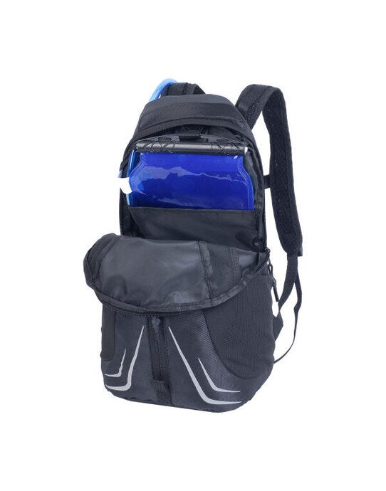Shugon SH1783 Newcastle Hydro Backpack - Black/Black