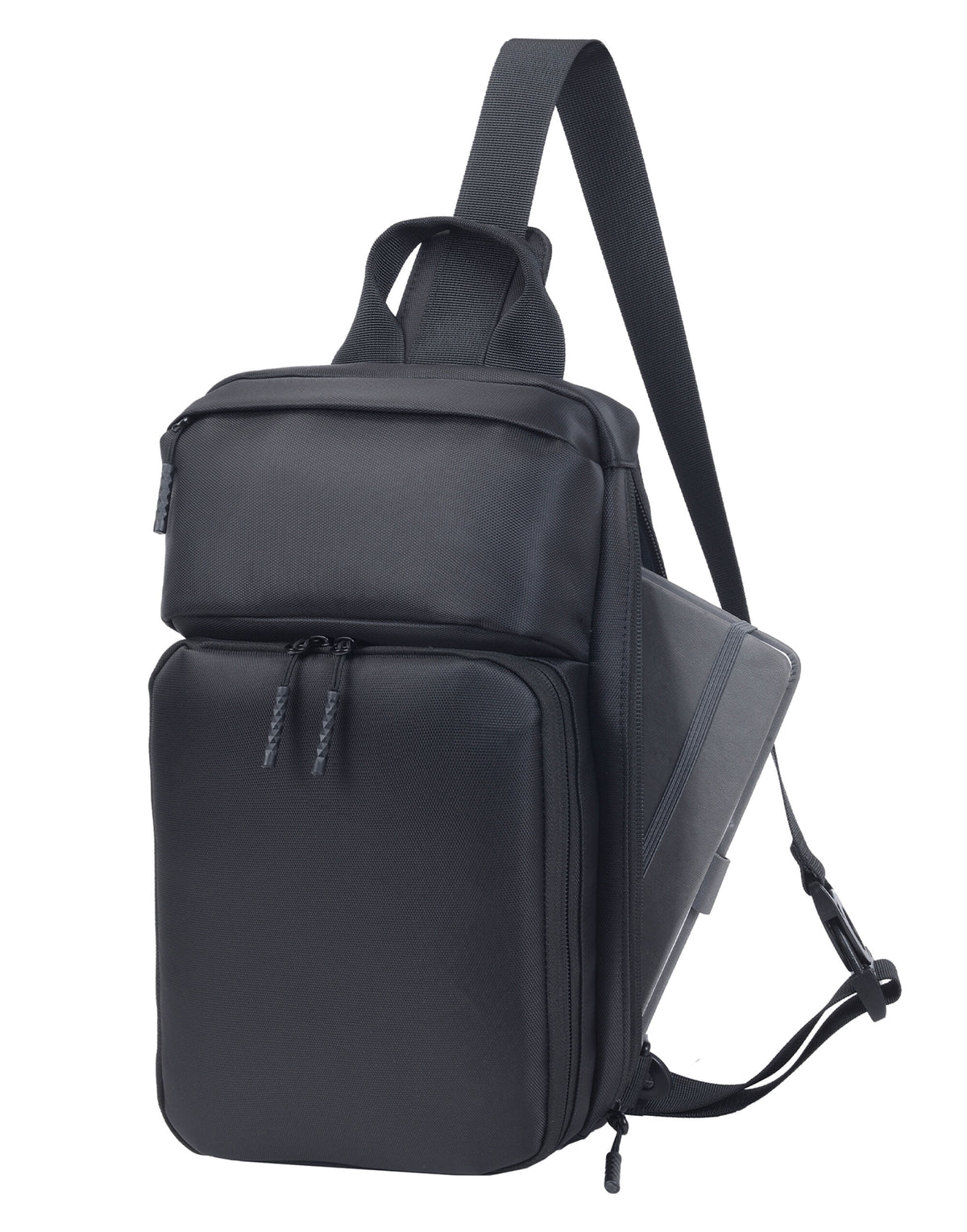 Shugon SH1877 Gap Crossbody Sling Bag - Black