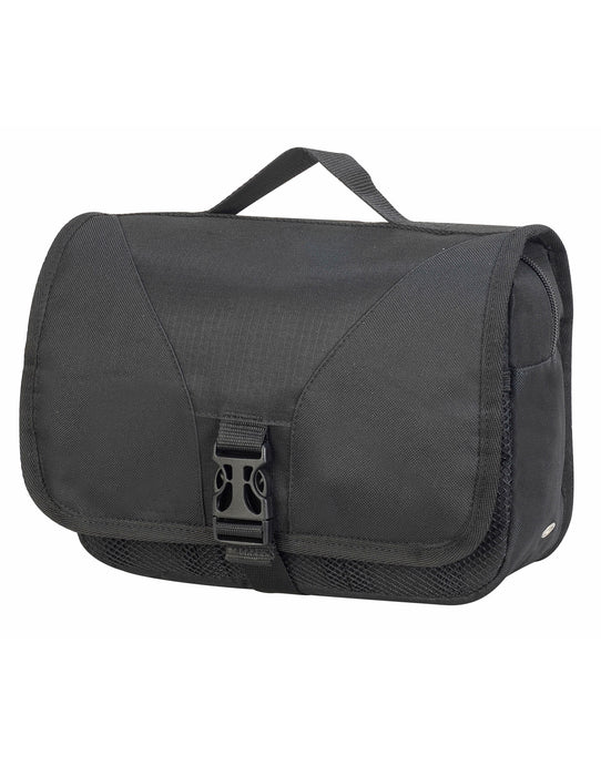 Shugon SH4476 Bristol Folding Toiletry Bag - Black
