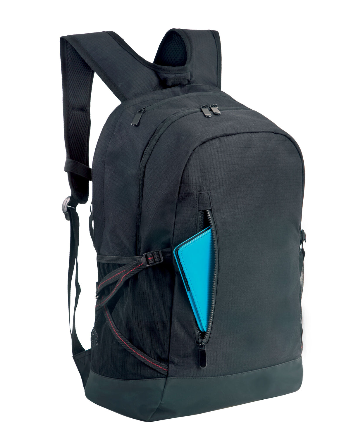 Shugon SH5816 Leipzig Laptop Backpack - Black/Black