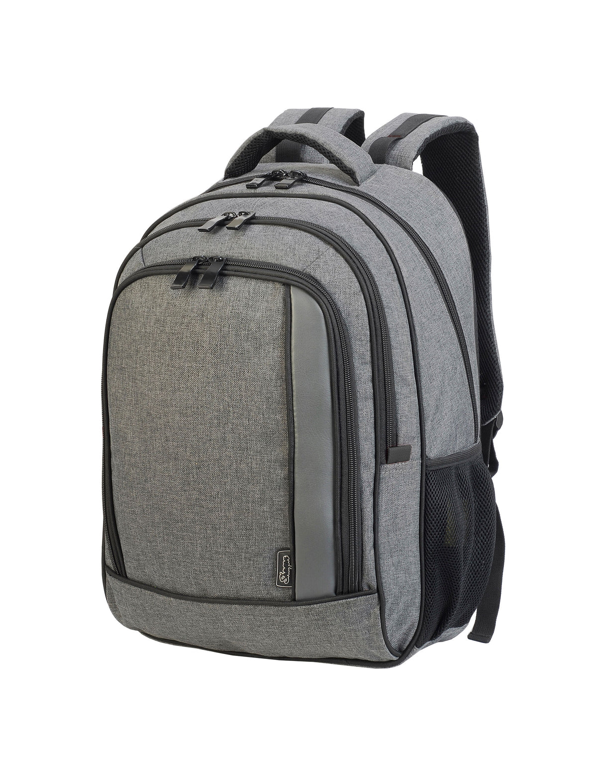 Shugon SH5818 Frankfurt Classic Laptop Backpack - Grey Melange