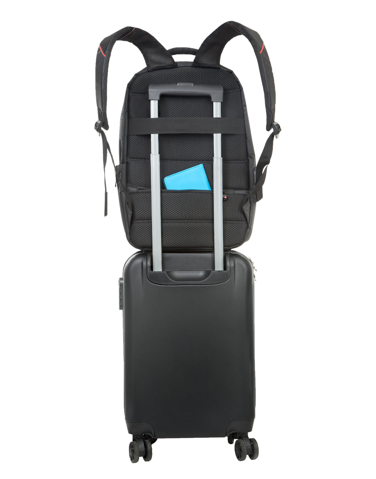 Shugon SH5820 Kiel Urban Laptop Backpack - Black/Red
