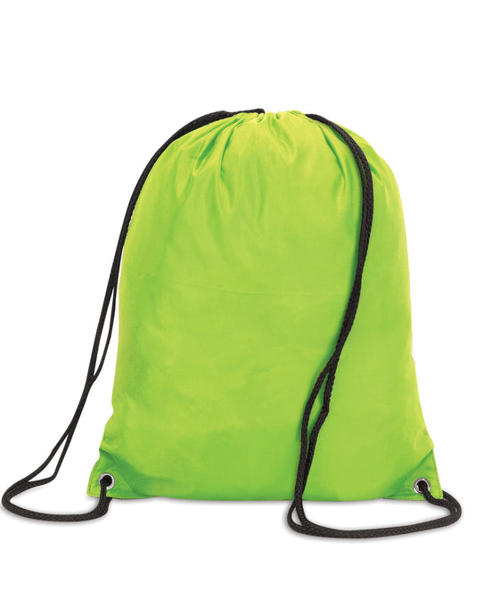 Shugon SH5890 Stafford Drawstring Tote Bag - Lime