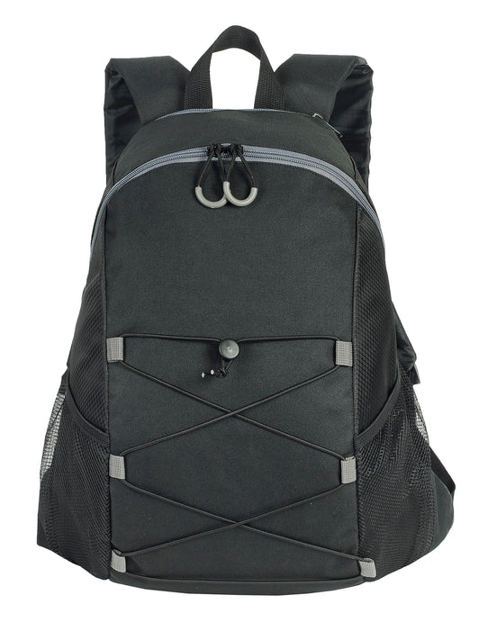 Shugon SH7237 Chester Backpack - Black/Black