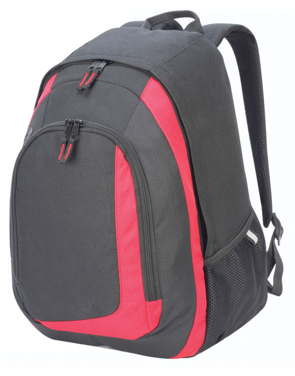 Shugon SH7241 Geneva Backpack - Black/Red