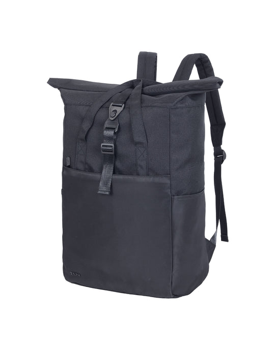 Shugon SH7255 Ruby Roll-Top Laptop Backpack - Black