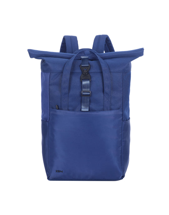 Shugon SH7255 Ruby Roll-Top Laptop Backpack - Navy