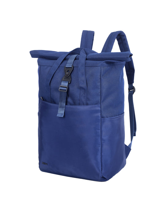 Shugon SH7255 Ruby Roll-Top Laptop Backpack - Navy