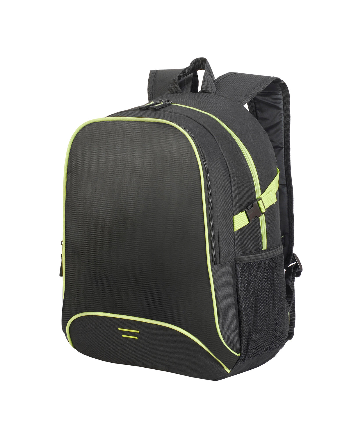 Shugon SH7677 Osaka Backpack - Black/Lime Green