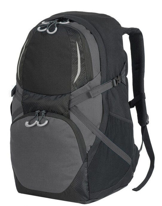 Shugon SH880 Solomon Explorer Rucksack - Black/Dark Grey