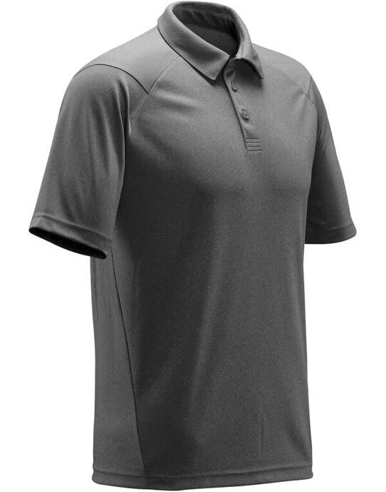 Stormtech SPL-1 Mens Minstral Heathered Polo - Charcoal Heather