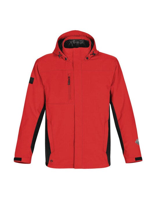 Stormtech SSJ-1 Mens Atmosphere 3-In-1 Jkt - Stadium Red/Black