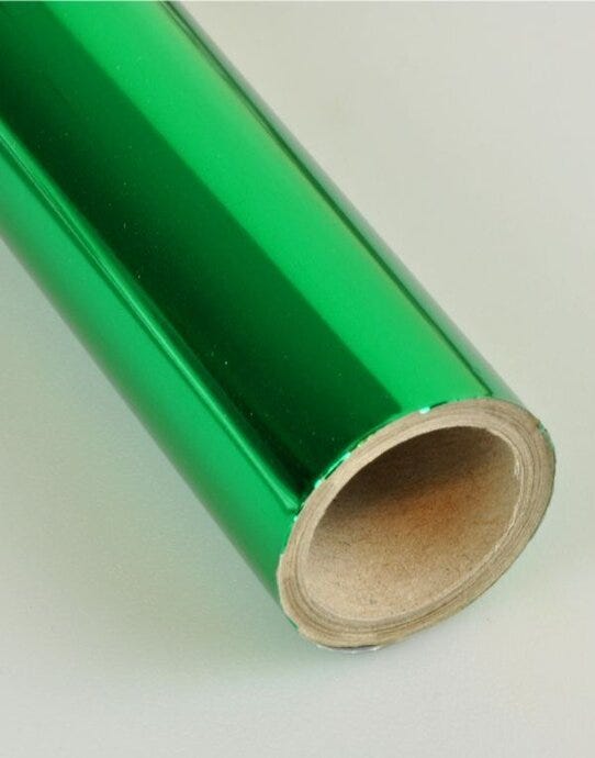 The Magic Touch TFOILMETAL25M Magic Touch T Foil Metallic Film (25M) - Metallic Green