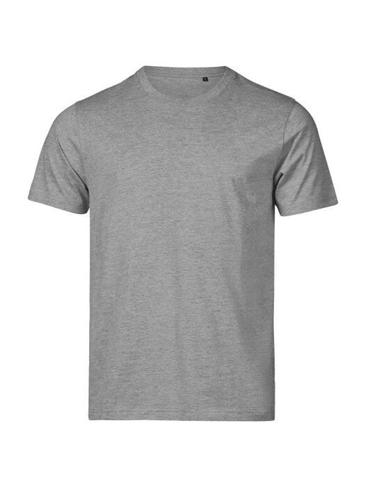 Tee Jays TJ1150 Unlabeled Luxury Tee - Heather Grey
