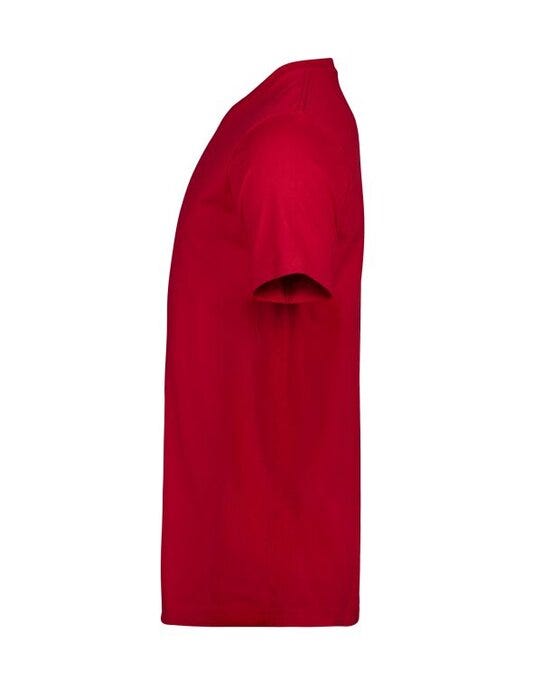 Tee Jays TJ1150 Unlabeled Luxury Tee - Red
