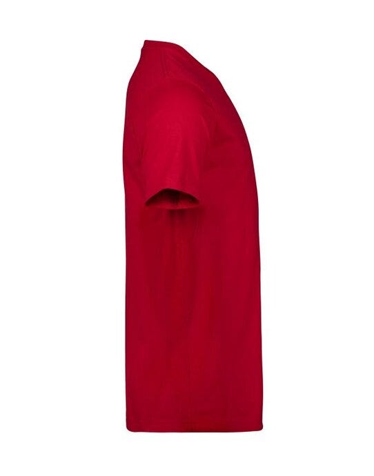 Tee Jays TJ1150 Unlabeled Luxury Tee - Red