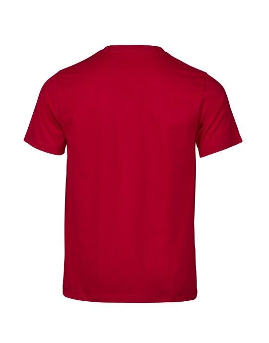 Tee Jays TJ1150 Unlabeled Luxury Tee - Red