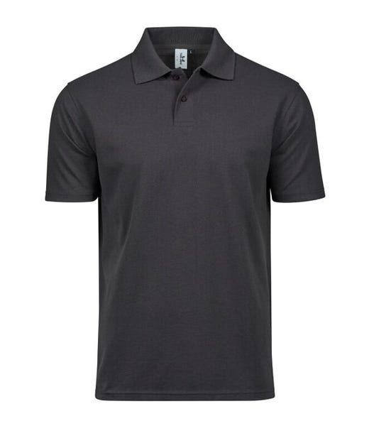 Tee Jays TJ1200 Dark Grey plain polo shirt