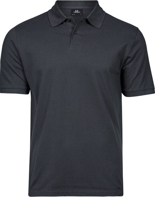 Tee Jays TJ1400 Mens Heavy Polo - Dark Grey