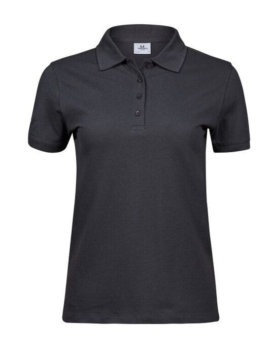 Tee Jays TJ1401 Ladies Heavy Polo - Dark Grey