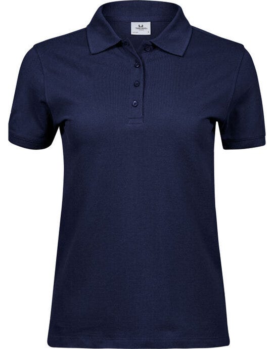 Tee Jays TJ1401 Ladies Heavy Polo - Navy