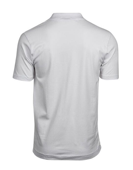 Tee Jays TJ1404 Men's Luxury Stretch VNeck Polo - White