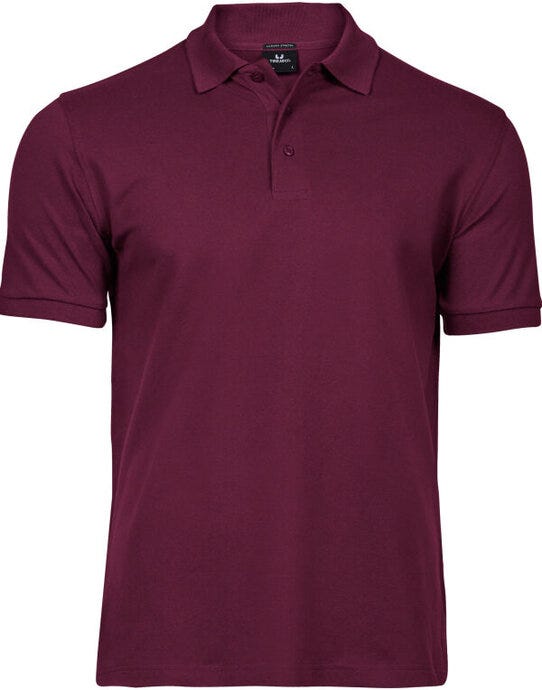 Tee Jays TJ1405 Mens Luxury Stretch Polo - Wine