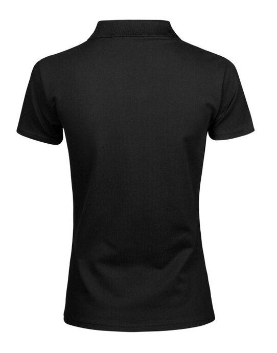 Tee Jays TJ1409 Womens Luxury Stretch V Polo - Black