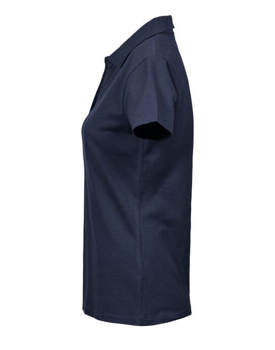 Tee Jays TJ1409 Womens Luxury Stretch V Polo - Navy