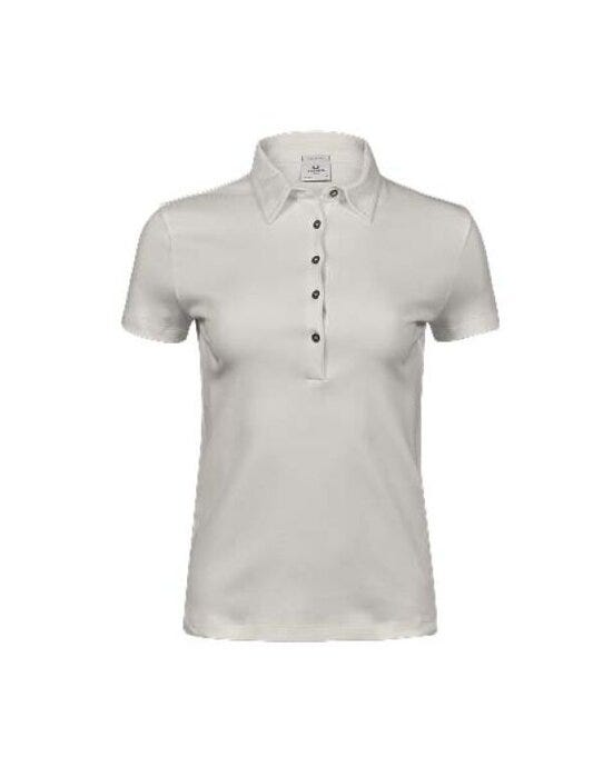 Tee Jays TJ1441 Ladies Pima Cotton Polo - Cement