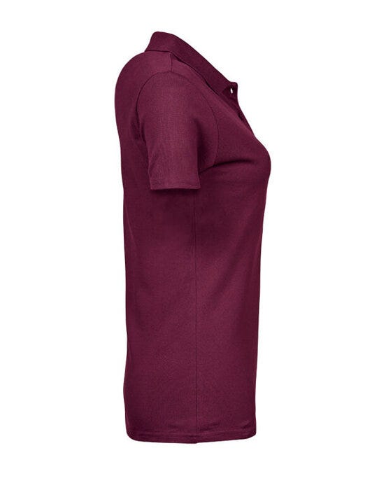 Tee Jays TJ145 Ladies Luxury Stretch Polo - Wine