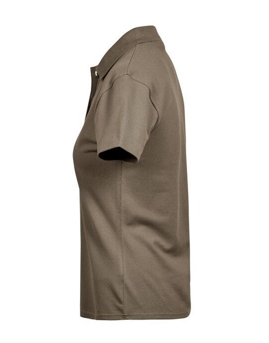 Tee Jays TJ145 Ladies Luxury Stretch Polo - Clay