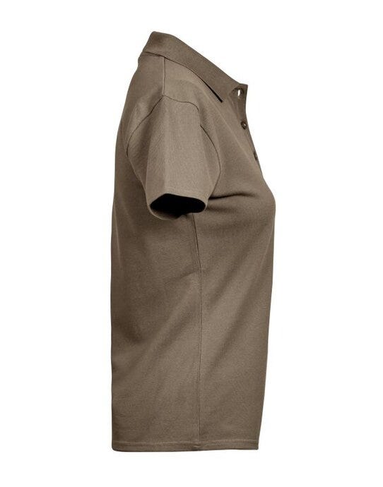 Tee Jays TJ145 Ladies Luxury Stretch Polo - Clay