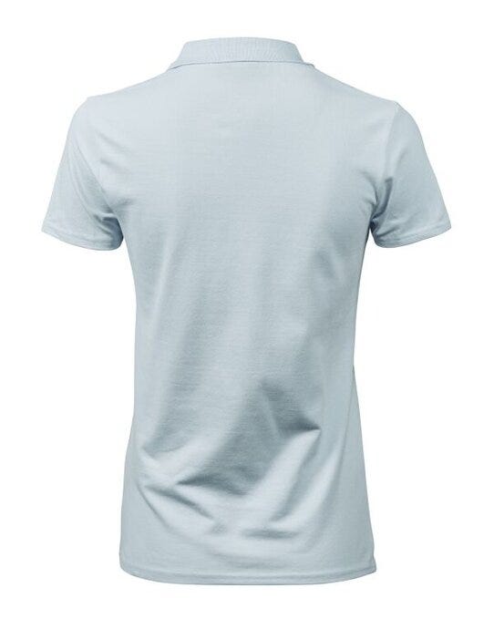 Tee Jays TJ145 Ladies Luxury Stretch Polo - Ice Blue