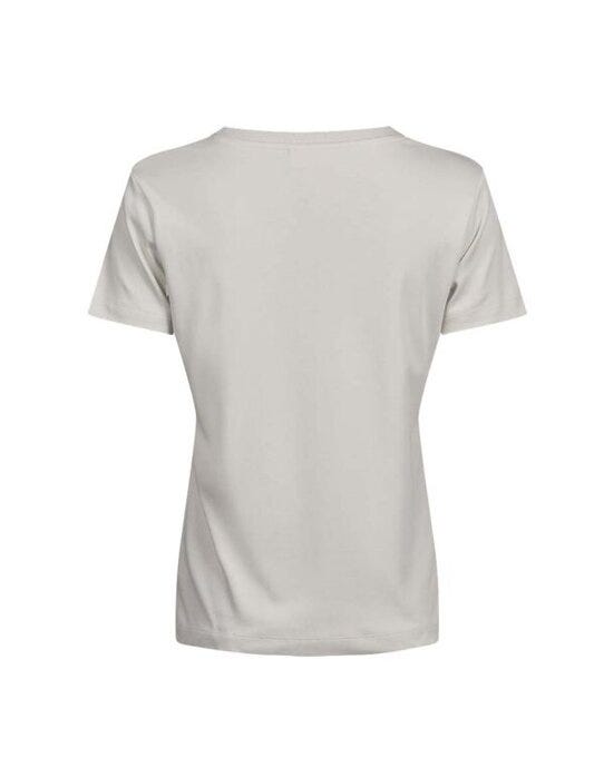 Tee Jays TJ1451 Ladies Pima Cotton Tee - Cement