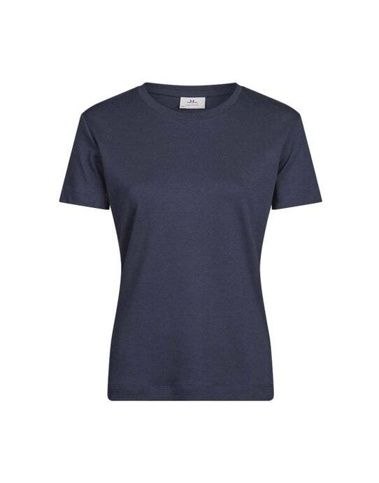 Tee Jays TJ1451 Ladies Pima Cotton Tee - Navy