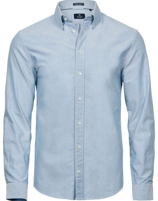 Tee Jays TJ4000 Mens Perfect Oxford Shirt - Light Blue